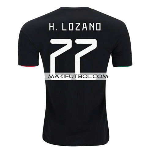 camiseta H.lozano 22 mexico 2019 2020 primera equipacion